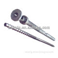 screw barrel for plastic grinding granulator machine